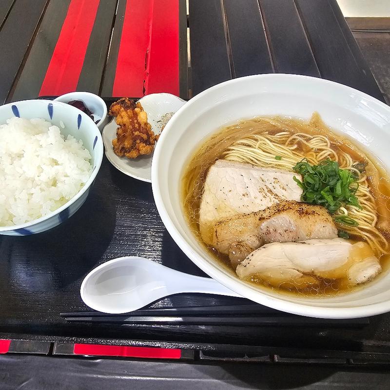 中華そばセット(中華そば和楽庵)