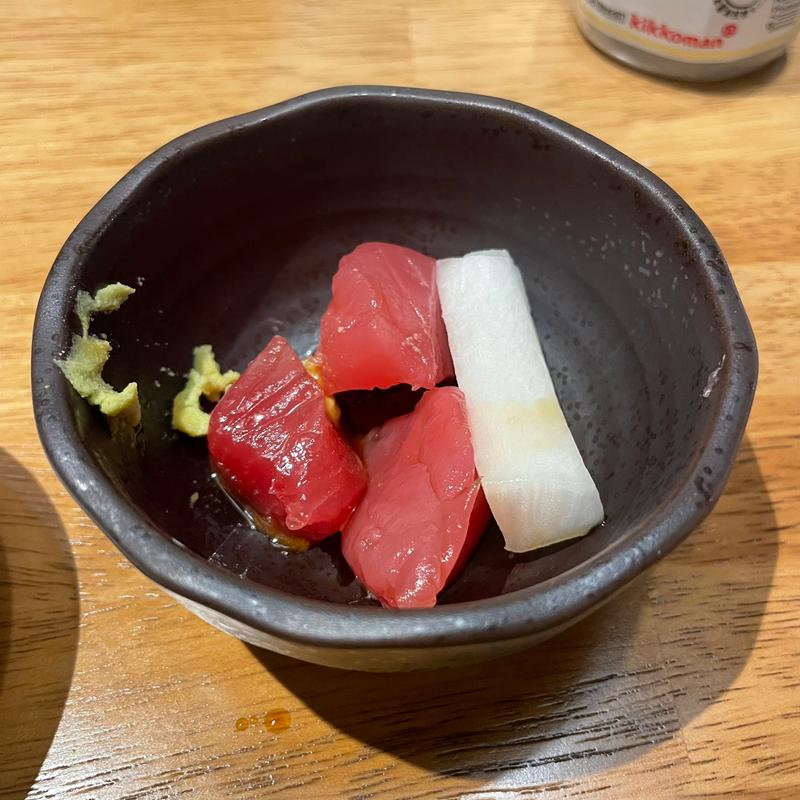 お通し(あて寿司×天ぷら酒場 すしぱ 池下店)