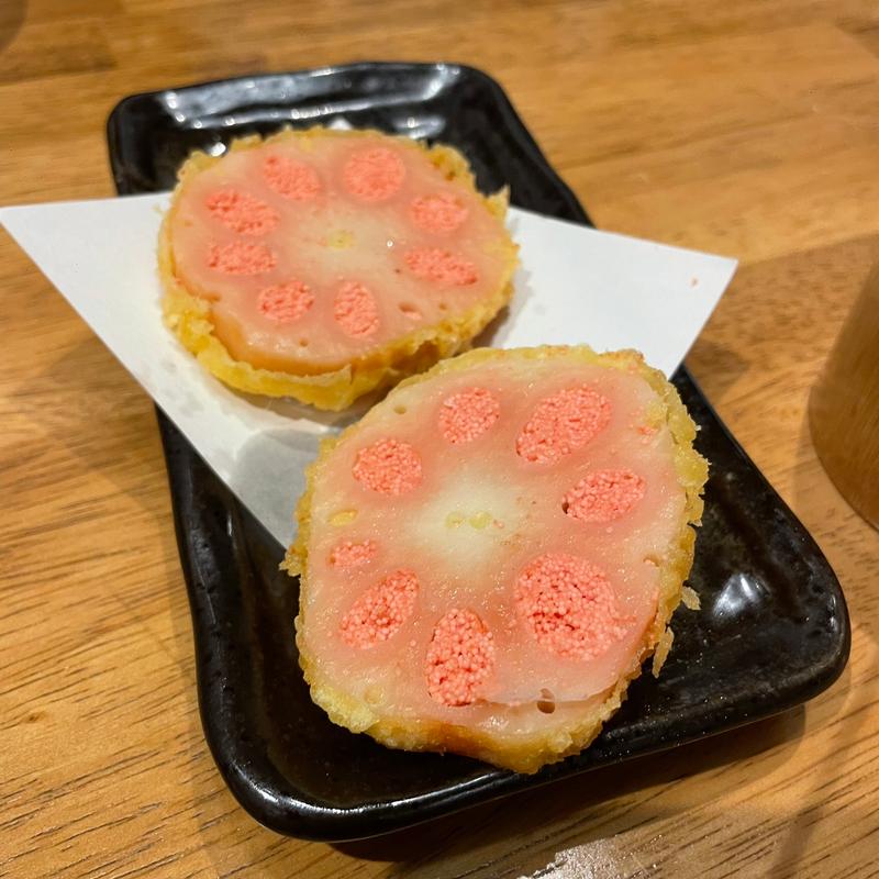 れんこん明太子(あて寿司×天ぷら酒場 すしぱ 池下店)