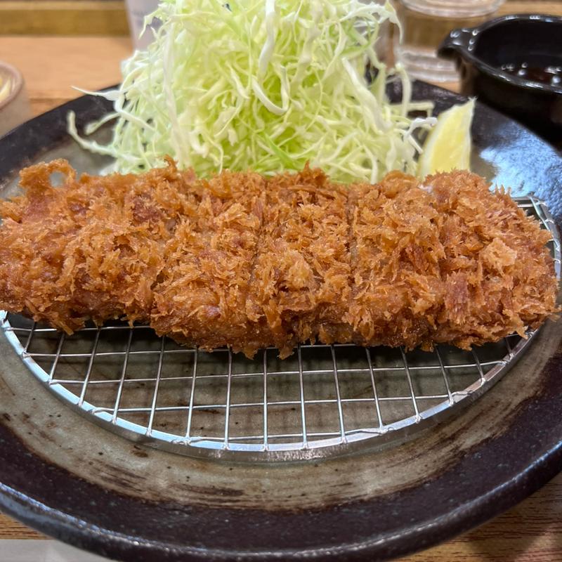 やわらかヒレカツ定食(豚かつ 重久)