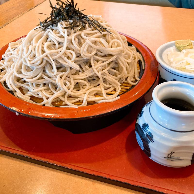 特盛ざるそば(そば元本舗 那珂店 （そばげんほんぽ）)