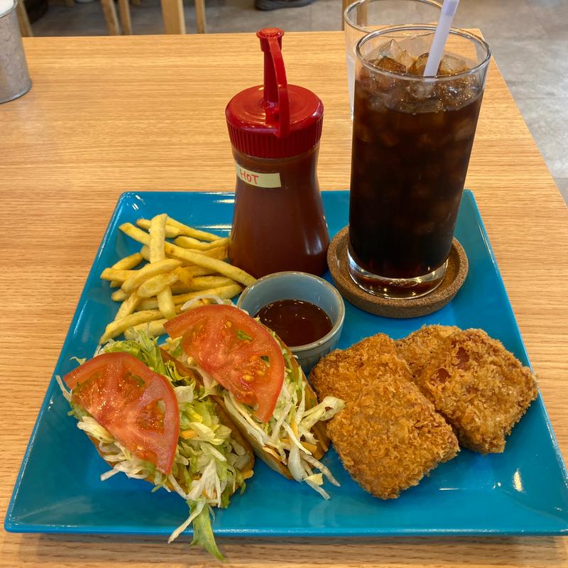 スパムカツセット(Don Tacos 木町通大学病院東口前店)