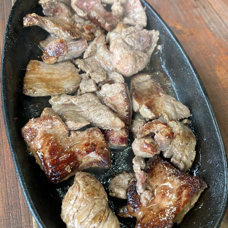 鹿のロースステーキ(在原の業平園 )