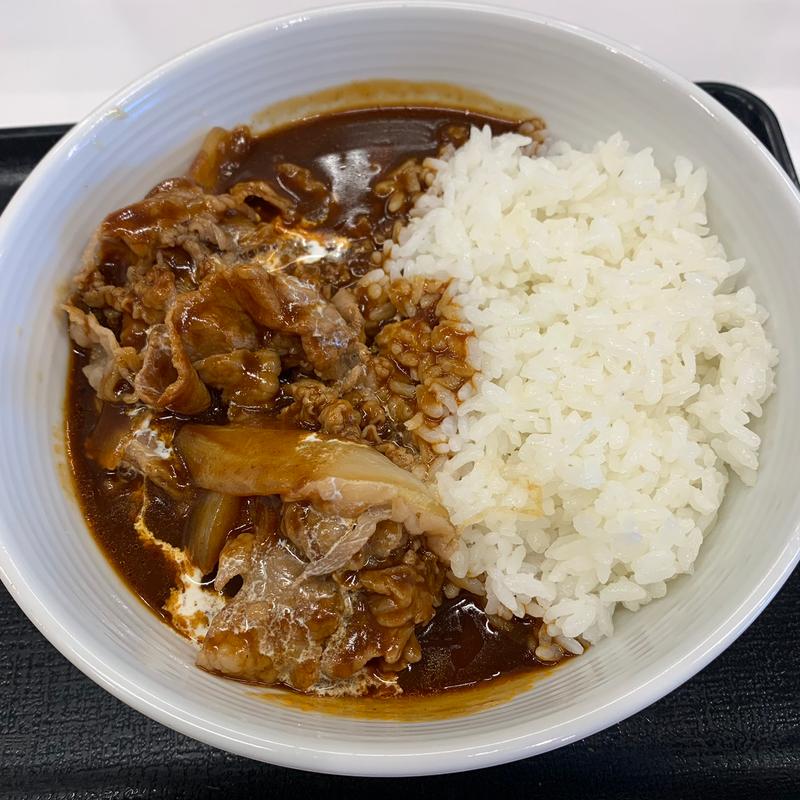 肉だく牛ハヤシライス(吉野家 国分寺北口店)