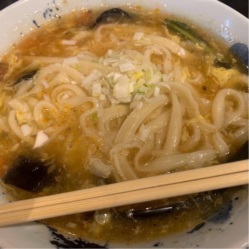 酸辣刀削麺(酒菜 刀削麺)