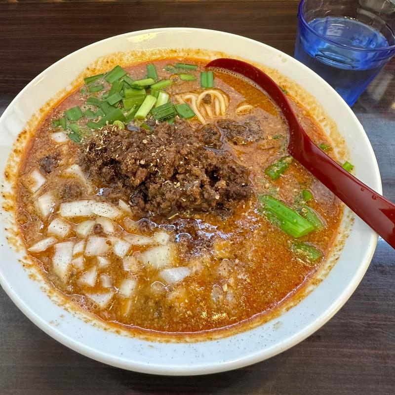 シャキッシャキッ新玉坦々麺(中華こしじ)