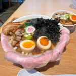特製生姜醤油チャーシューメン ミニチャーシュー丼セット(麺処 いずも屋)