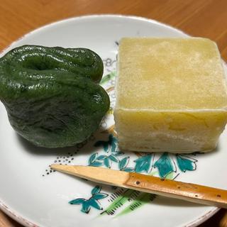 草餅 芋きんつば(季節和菓子 げん)
