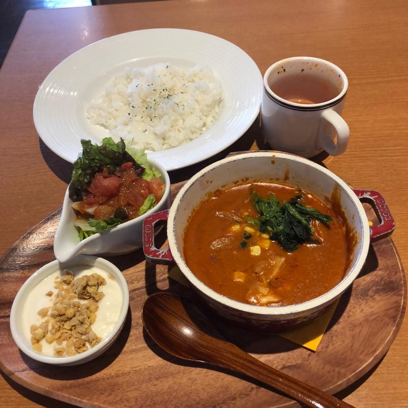 オーブン焼き バターチキンカレーランチ(ココス 足立保木間店)