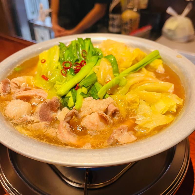 もつ鍋(鳥小屋 本店)