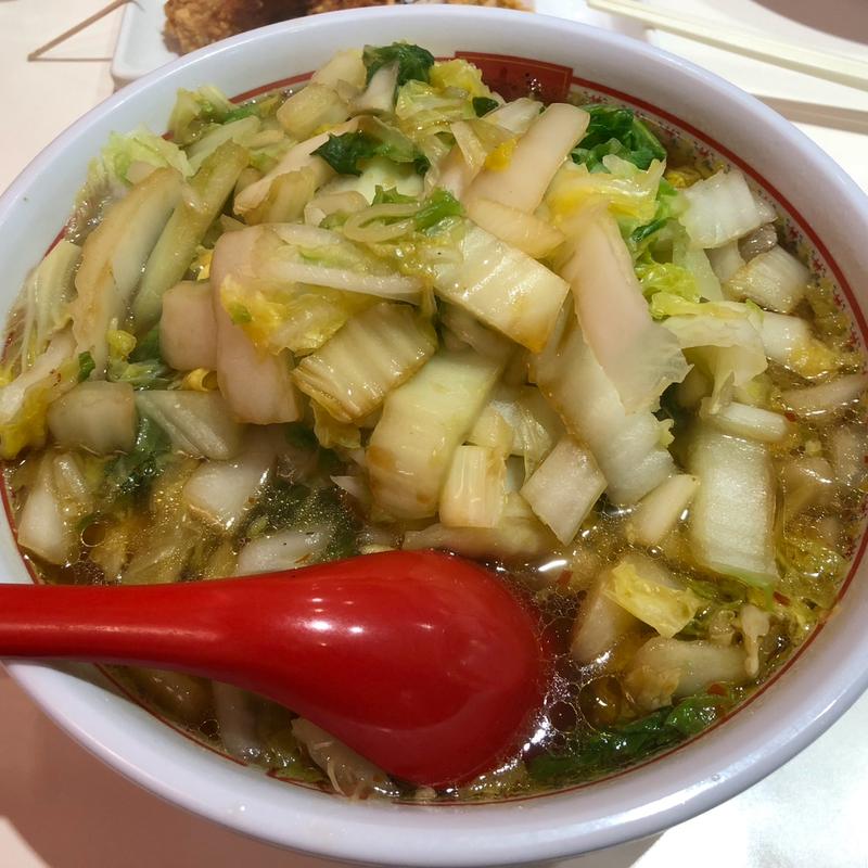 白菜たっぷりラーメン(神座 平野店 （カムクラ）)