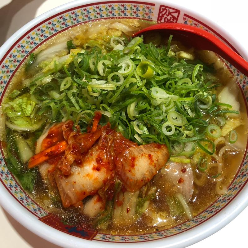 ネギキムチラーメン(神座 平野店 （カムクラ）)