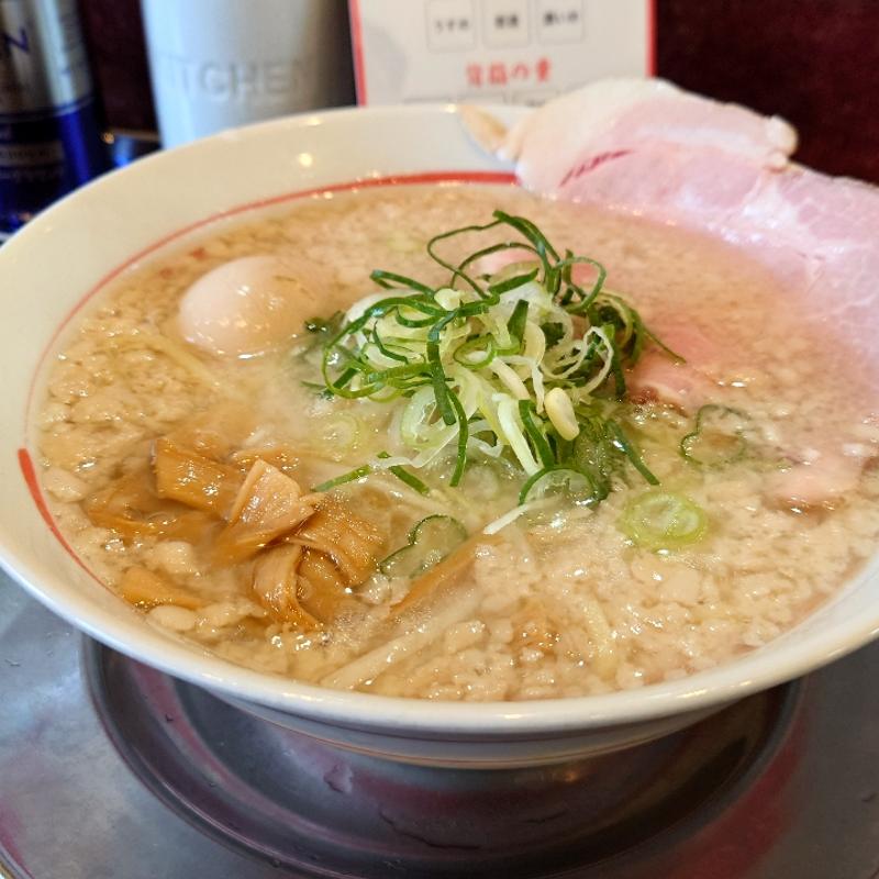 背脂ラーメン味玉トッピング(豊潤らあめん三代目 紀守)