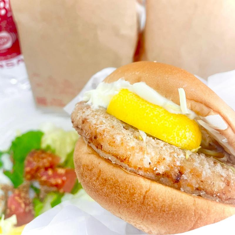 和風旨だれのとり竜田バーガー(モスバーガー用賀店)
