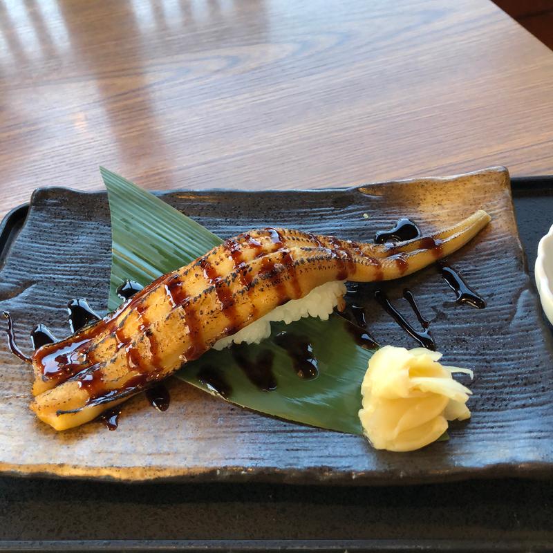 一本煮あなご握り(藍屋 三郷店)