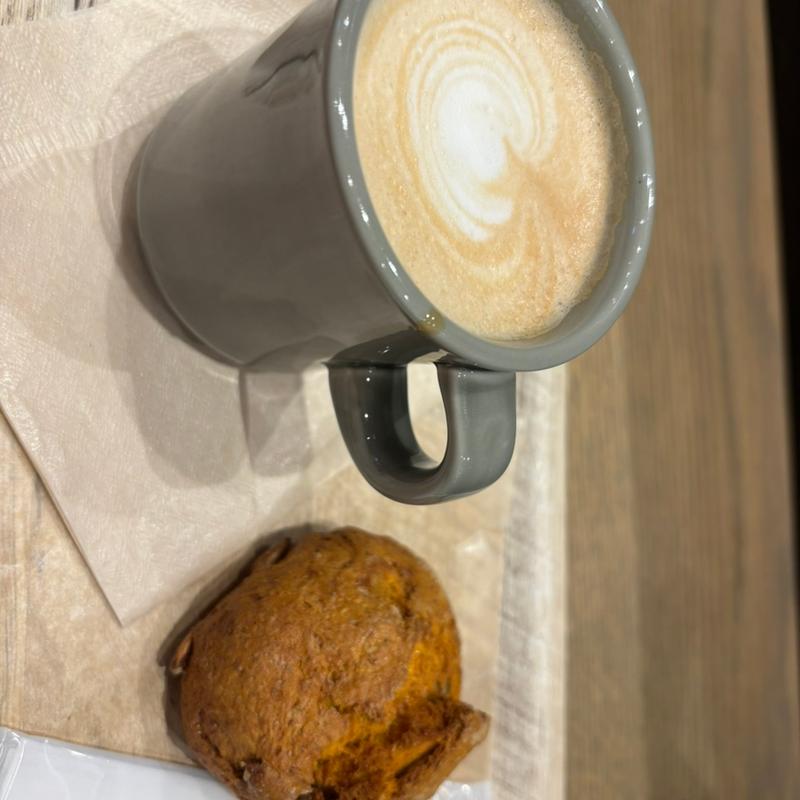 黒糖ミルク珈琲　かぼちゃスコーン(カフェカルディーノ
池袋ショッピングパーク店(東京))
