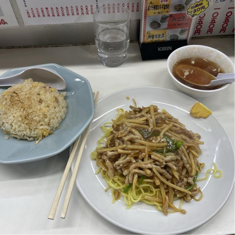 ルース焼きそば　チャーハン(兆楽 （チョウラク）)
