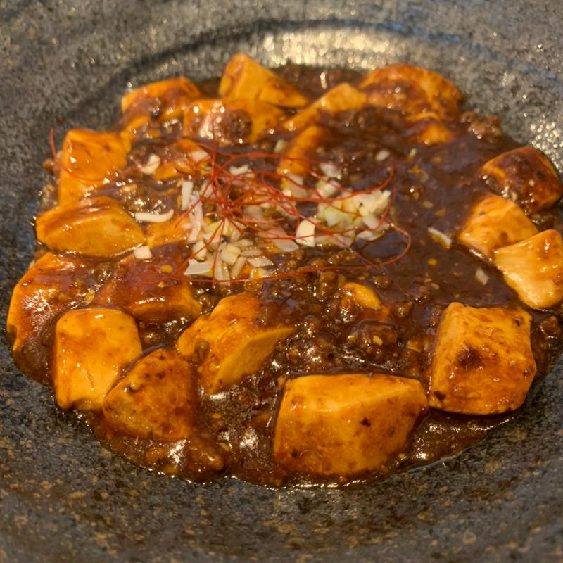 麻婆豆腐定食(亀八飯店)