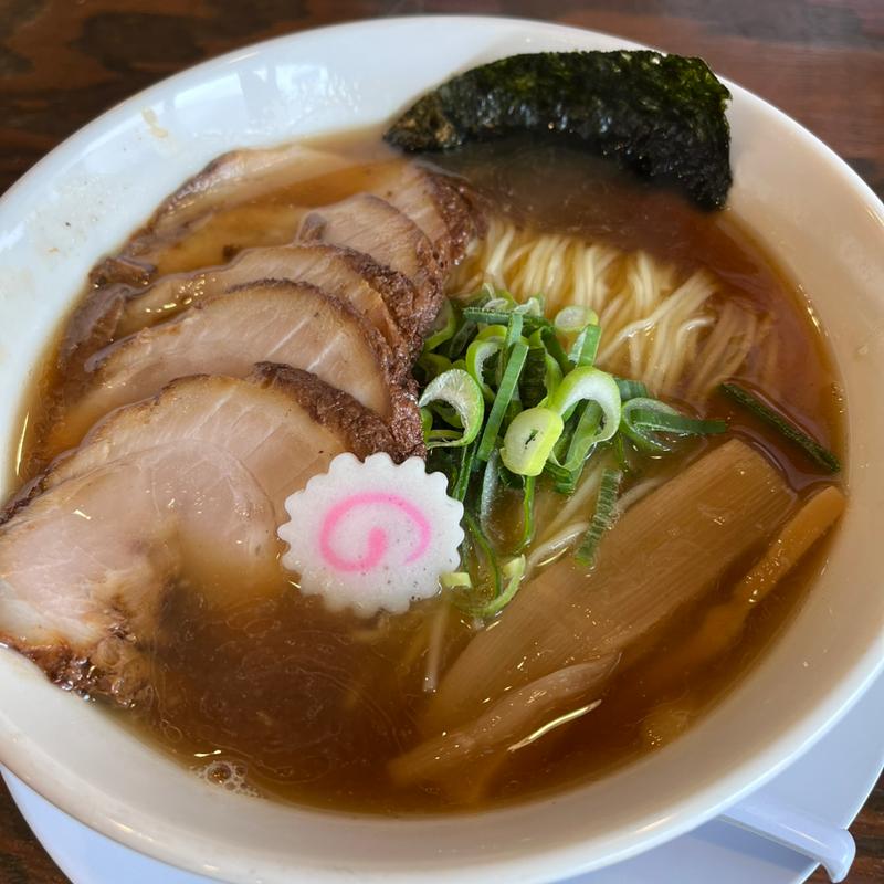 ちゃーしゅうそば　大盛(中華そば たまる屋 新発田店)