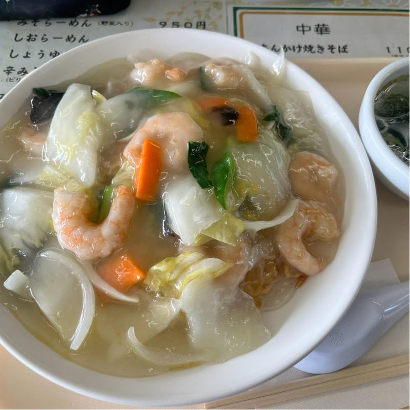 えびあんかけ焼きそば(ほっとはうす)