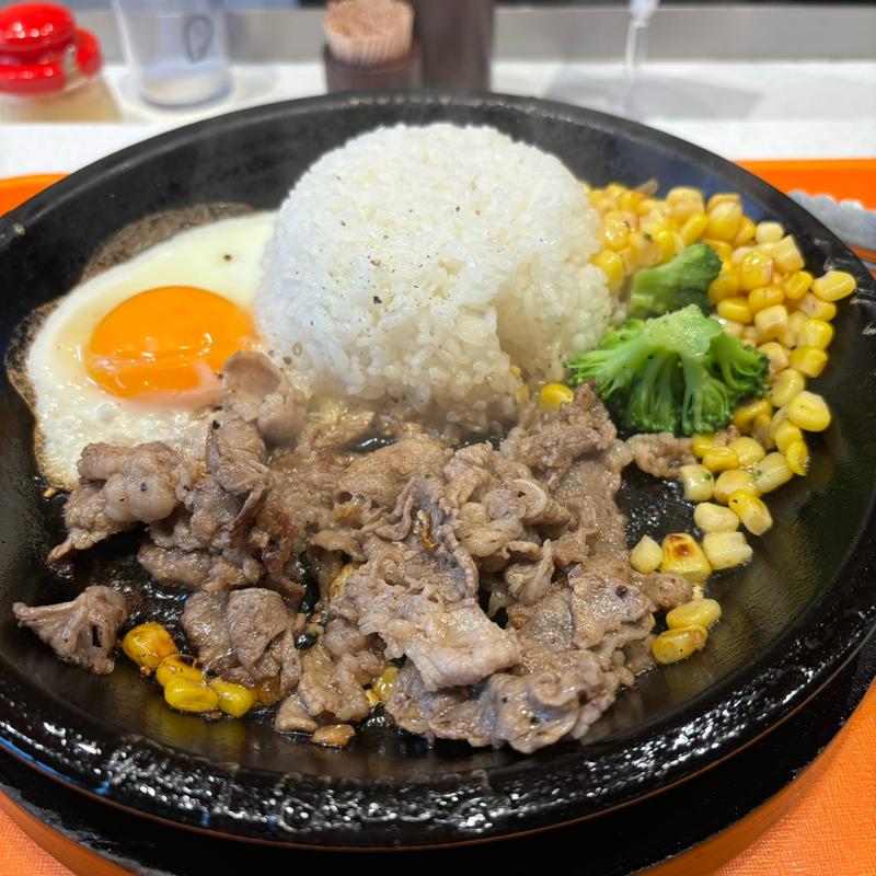 牛焼きセット(ペッパーランチ 錦糸町南口店 （Pepper Lunch）)