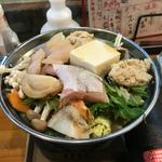 鍋ランチ(いけす道場魚家 深川一号店 （イケスドウジョウサカナヤ）)