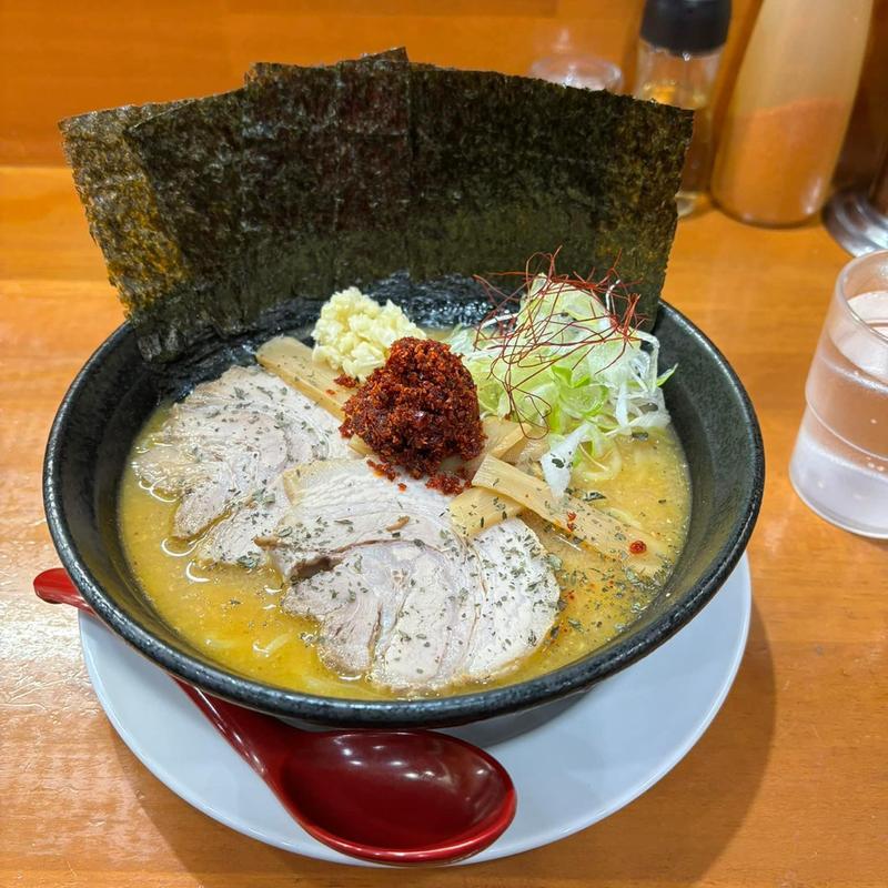 白味噌ラーメン (極辛味噌専門店 麺屋つどい)