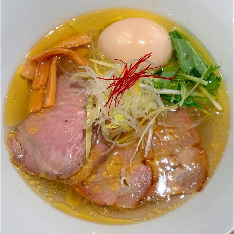 特製鶏塩ラーメン(麺処ぐり虎 海老名店)