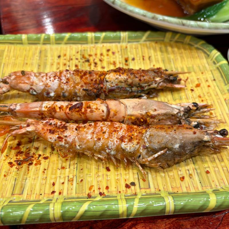 海老の串焼き(永利 豊洲3号店)