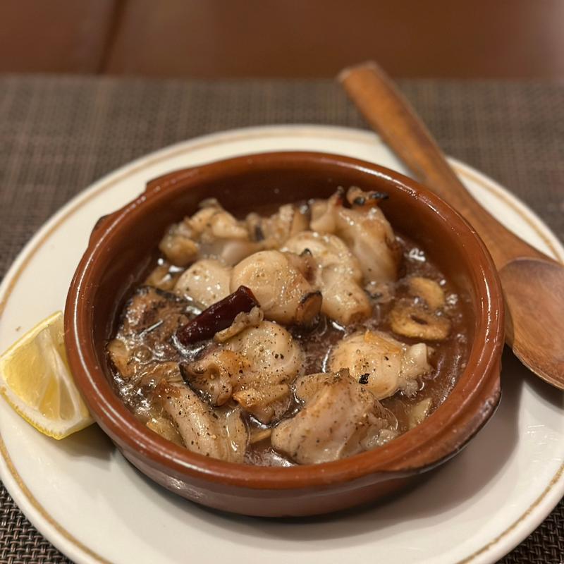 タコのピルピル(西洋居酒屋　祢保希 （ねぼけ）)