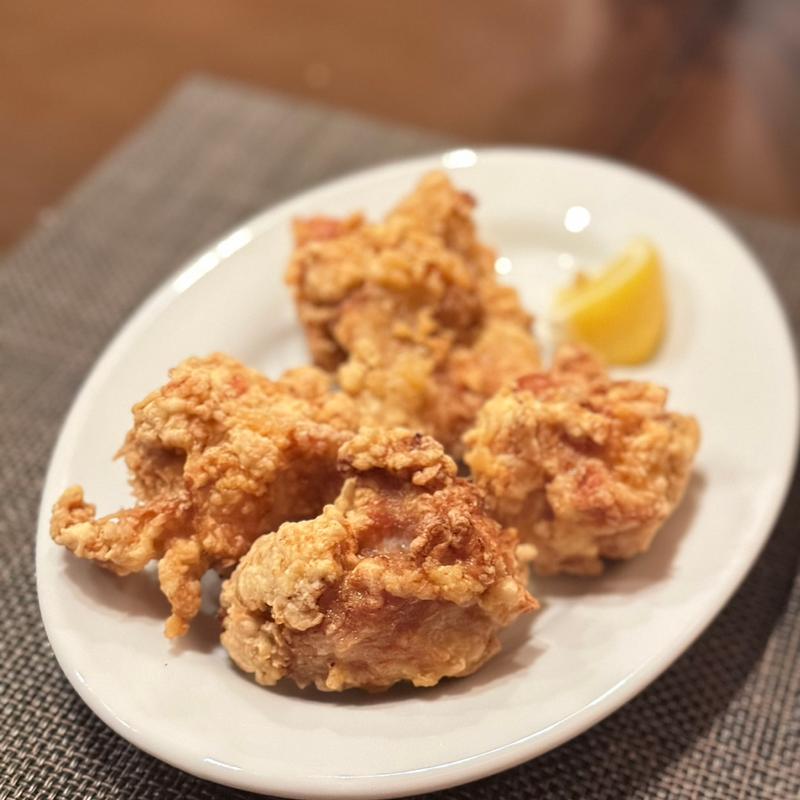 桜姫鶏の自家製唐揚げ(西洋居酒屋　祢保希 （ねぼけ）)