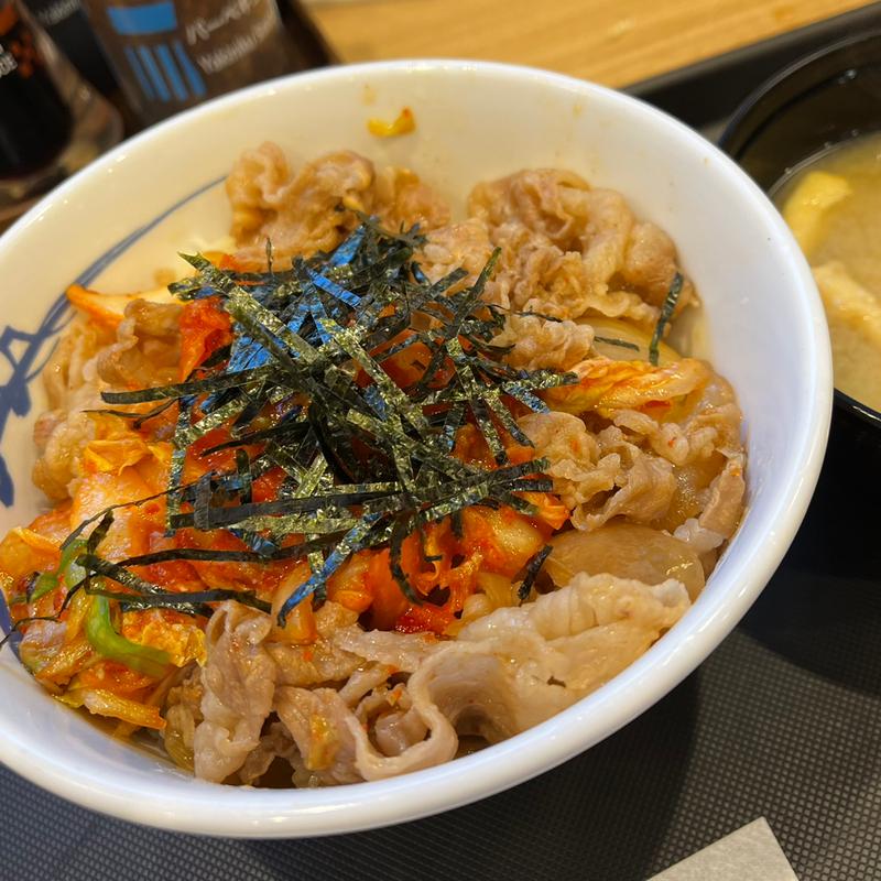 キムチ牛めし並(松屋 渋谷清水橋店 )