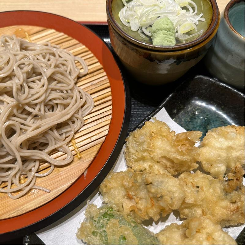 牡蠣つけそば(味奈登庵 みなとみらい店)