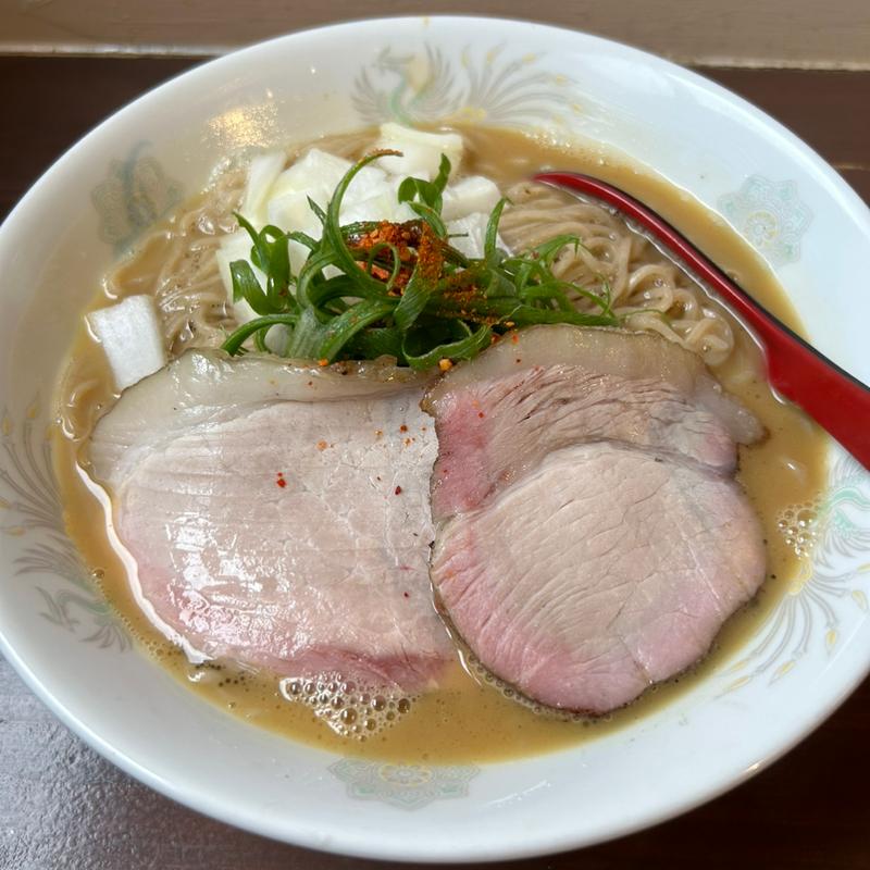 鶏豚パイタン魚介だしそば(晴耕雨読)