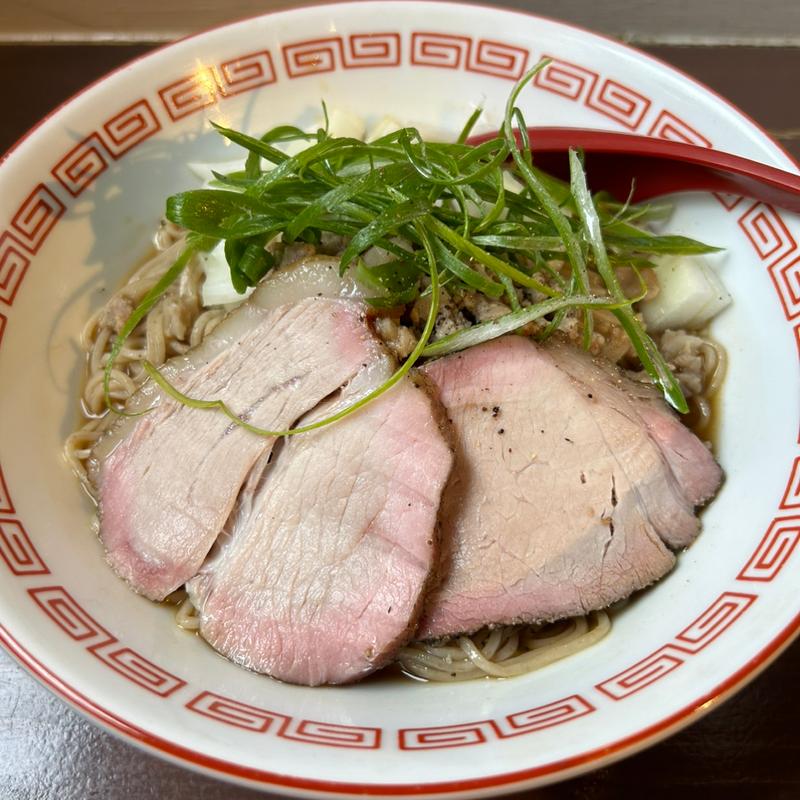 豚だしとカキ魚醤のまぜそば(晴耕雨読)
