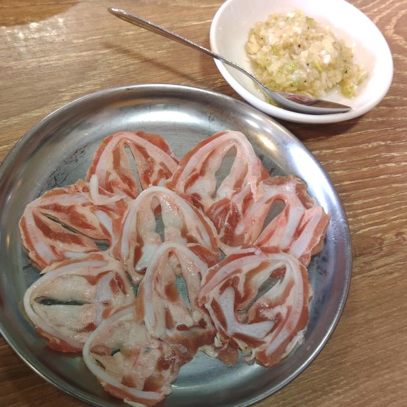 豚ドーナツ(仙臺ホルモン ガッツ 石巻蛇田店)