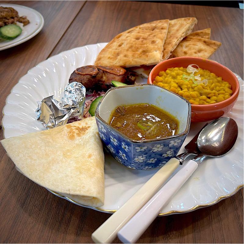 カレーセットC(ZAHEEN DINE Kebab & lunch corner)