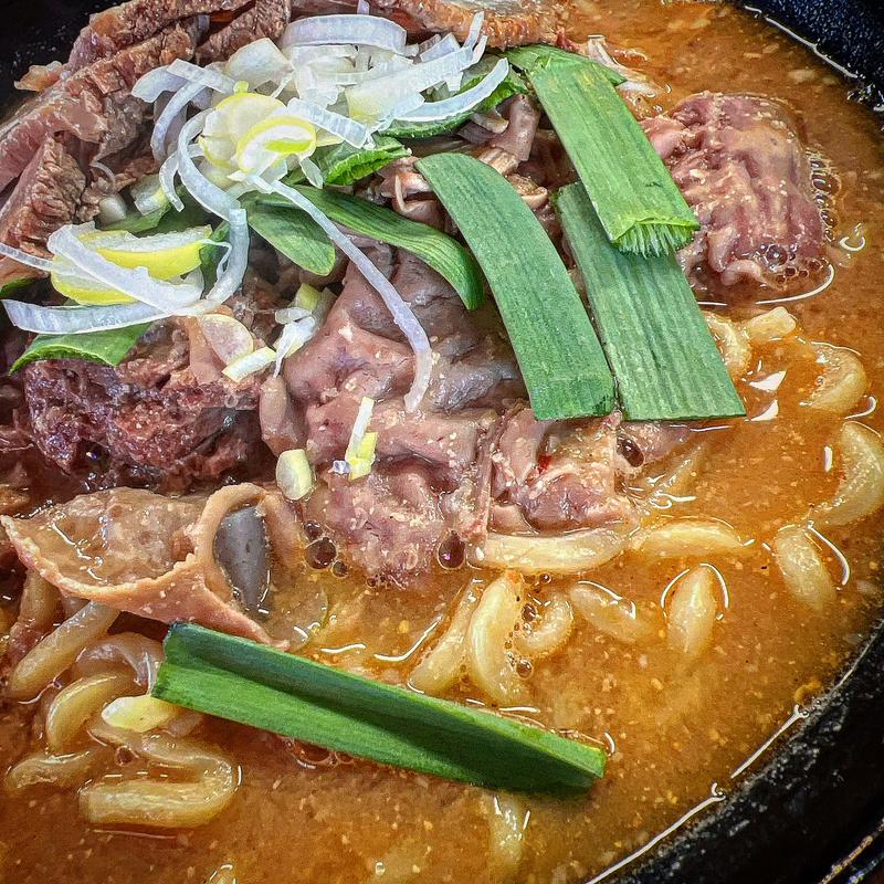 もつ煮込みらーめん(かっちゃんラーメン)