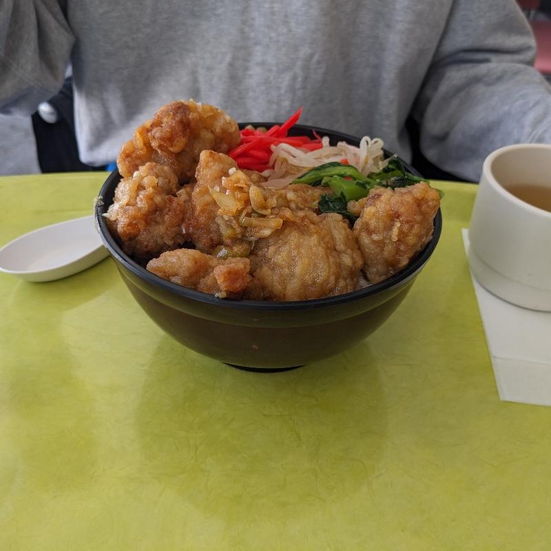 油淋鶏丼(夏油高原スキー場2Fフードコート)