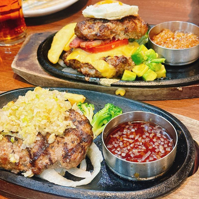 牛タンハンバーグ(スエヒロ館)