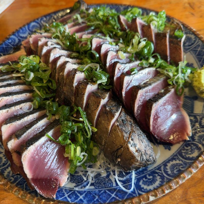 カツオたたき(田中鮮魚店  漁師小屋)