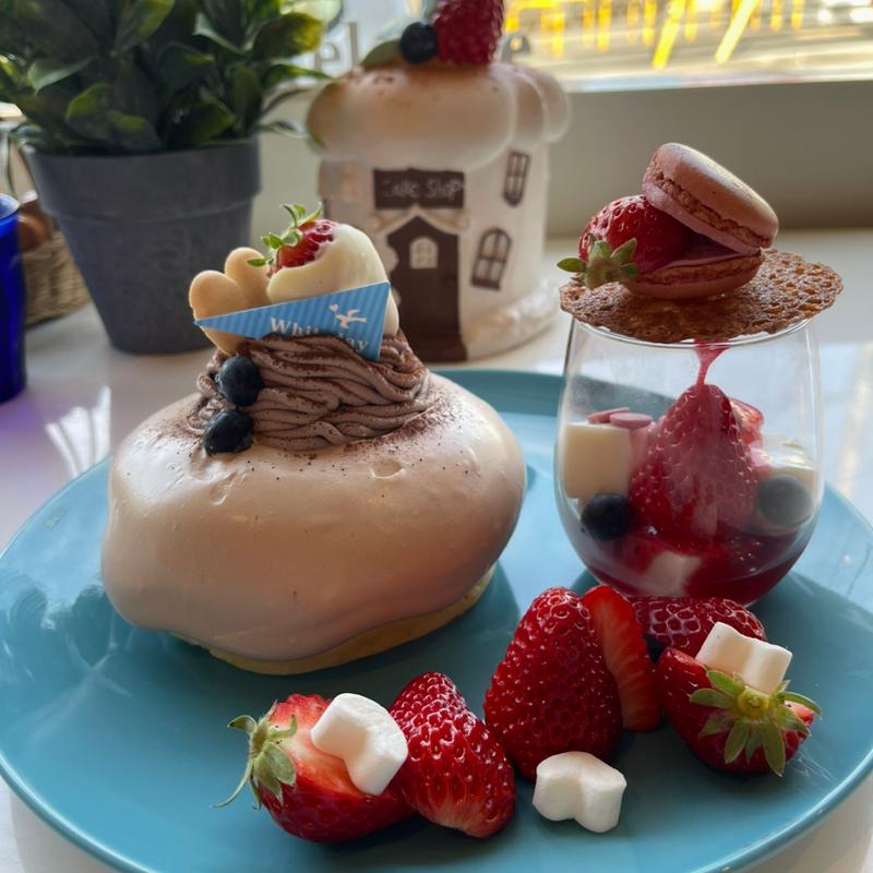 ホワイトデーパンケーキ(カフェシュシュ)