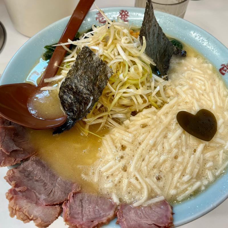 ネギとろチャーシューメン(壱発ラーメン 福生店)