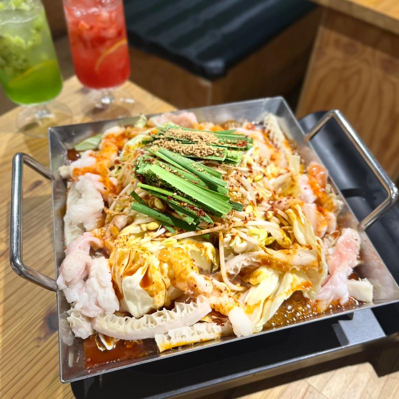 てっちゃん鍋(大正焼肉ホルモンK2+)