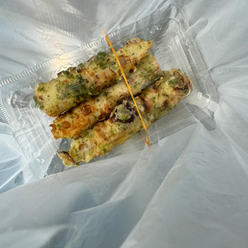 ちくわの天ぷらテイクアウト(むじな庵本店)