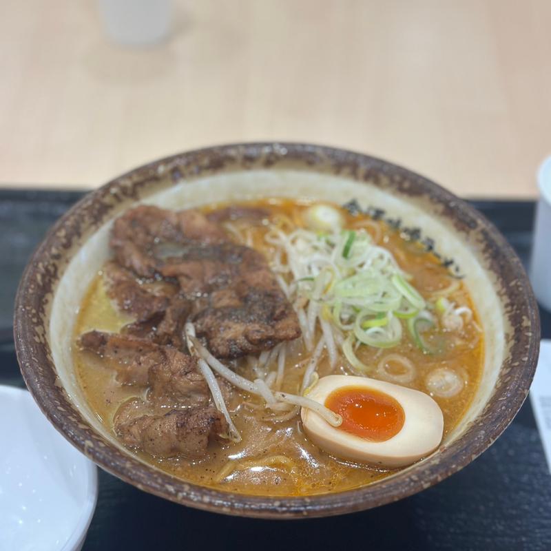 味噌ラーメン(金澤味噌ラーメン 神仙ファボーレ富山店)