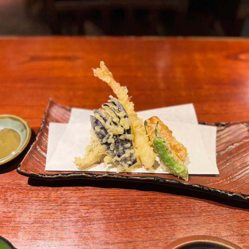 天ぷら盛り合わせ(すし土風炉 大井町店)