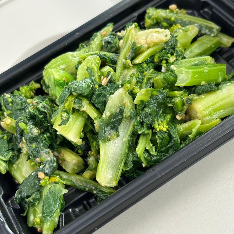 千葉県産菜の花の辛子和え(四季の味 献心亭 匠)