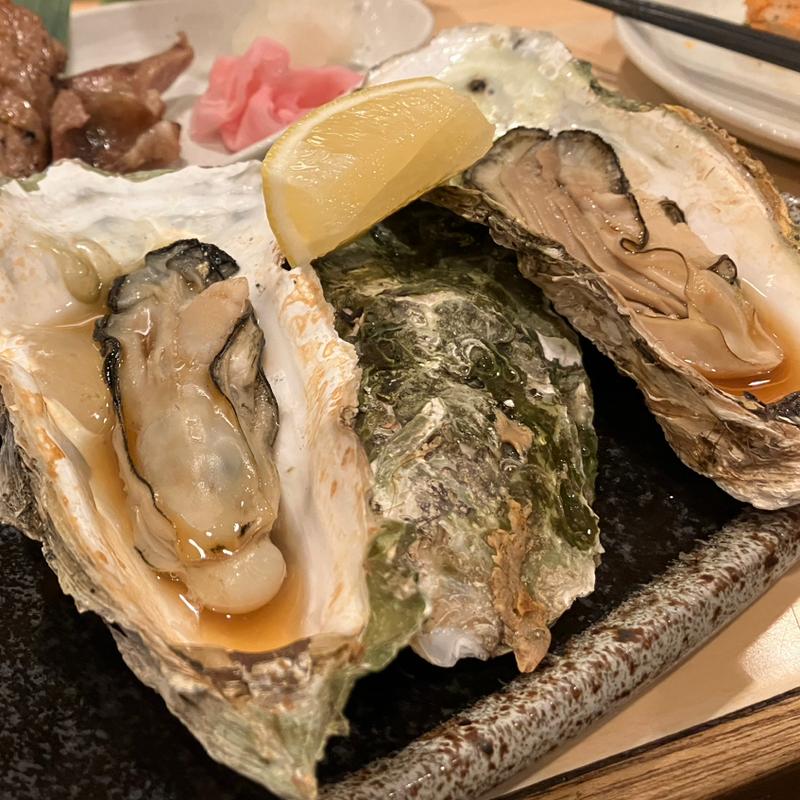 蒸し牡蠣(にしんば)