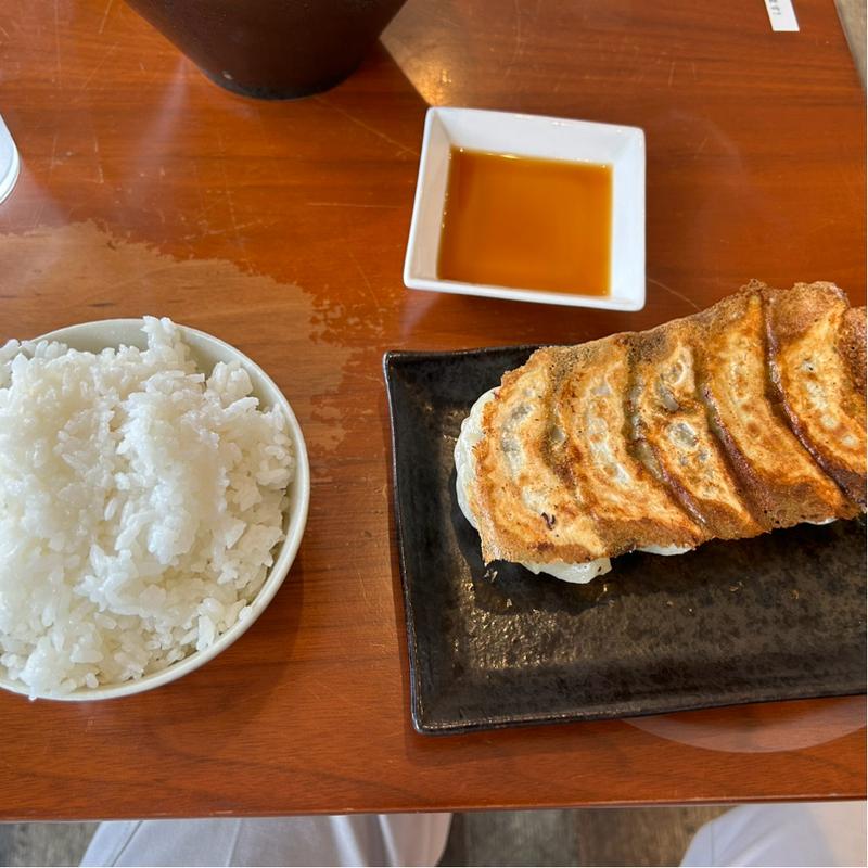 餃子➕ライスset(本場札幌らーめん味噌専門 七福)